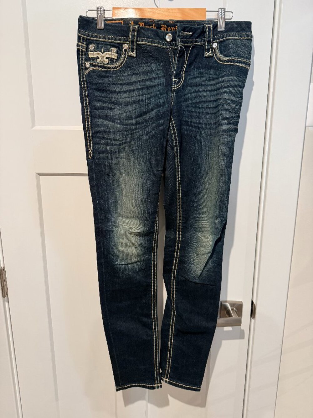 Size 28 Rock Revival Willa Skinny Jeans